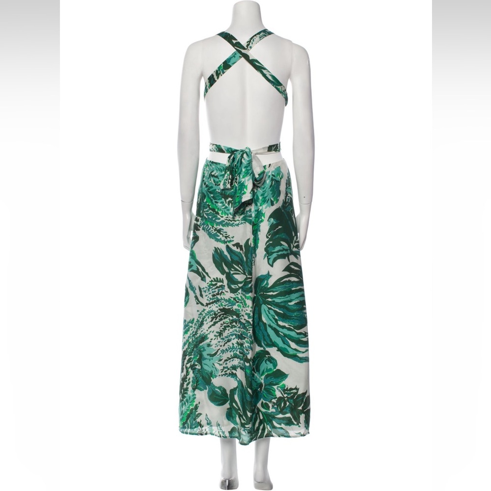 Cult Gaia Sexy Printed Long Dress, Size Xs In A Very Good Condition View 3